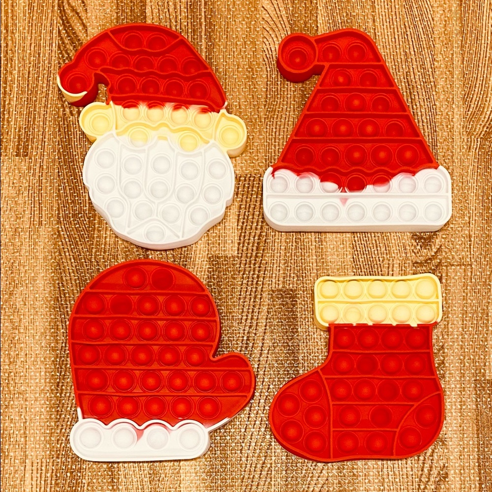 Christmas fidget toy pop it’s great gift for the holiday’s
